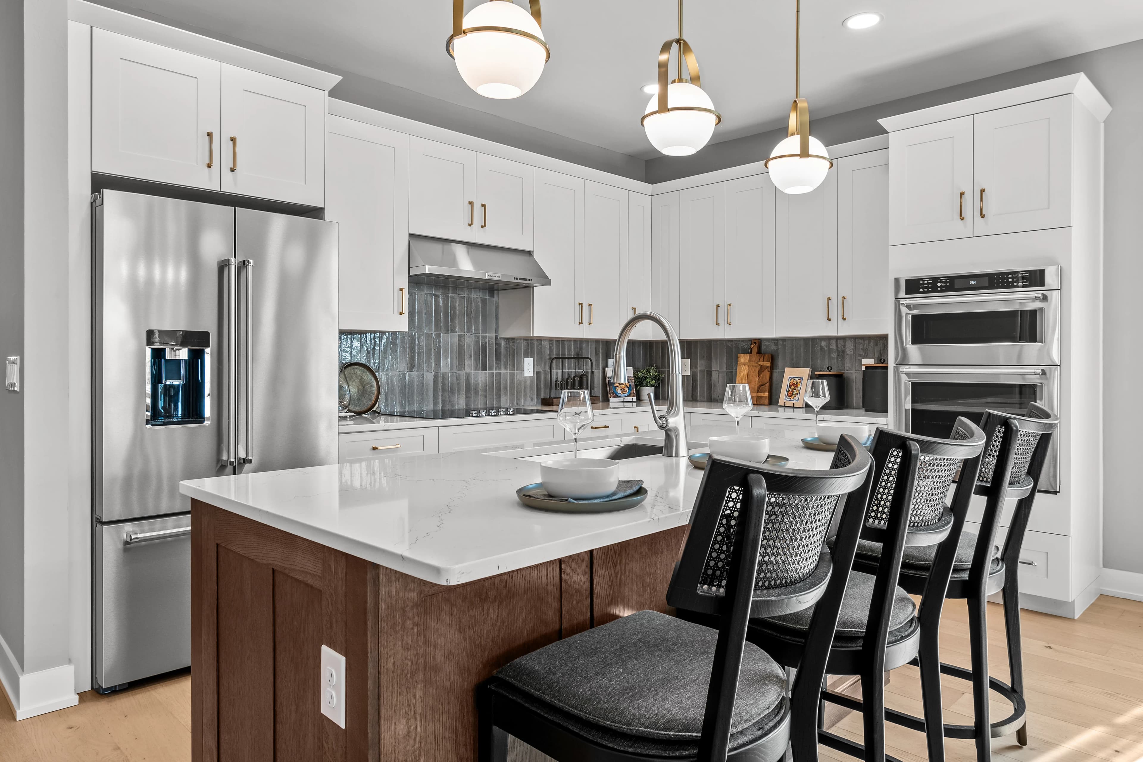 Dark Accent Kitchen